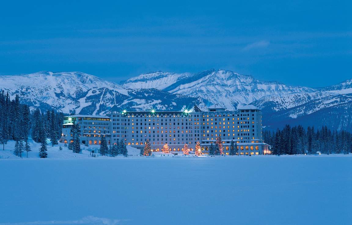 Christmas in Lake Louise Canada First Class Holidays